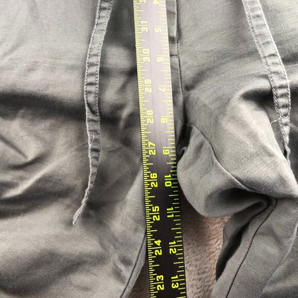 J. Crew Women's Linen Blend Pants Size 4 Wide Leg Casual Tie-Waist Mid Rise Trou - Picture 6 of 13